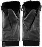 Aura Leather Mittens